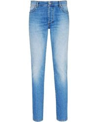 Balmain - Slim-cut leg jeans - Lyst