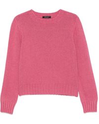 Aragona - Ribbed-Knit Crew-Neck Sweater - Lyst
