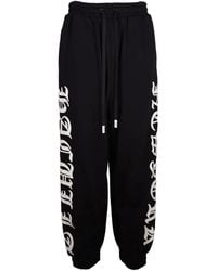 Haculla - Nyc Side-Panel Embroidered Track Pants - Lyst