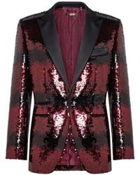 Billionaire - Sequined Peak-Lapel Blazer - Lyst