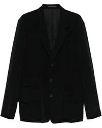 Yohji Yamamoto - Three-Button Patch-Pocket Blazer - Lyst