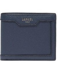 Lancel - Compact Leather Wallet - Lyst