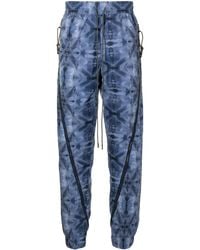 Mostly Heard Rarely Seen - Kaleidoscope Zipped Jogging Trousers - Lyst