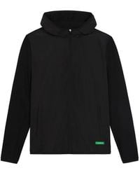 flâneur - Badge Technical Panelled Zip-Up Jacket - Lyst