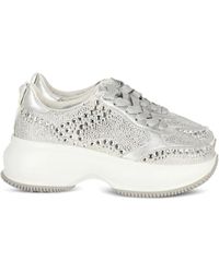 Hogan - ビジュー プラットフォームスニーカー - Lyst