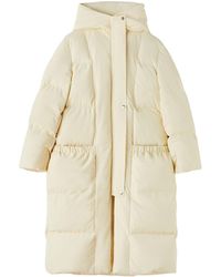 Jil Sander - Hooded Quilted Down Coat - Lyst
