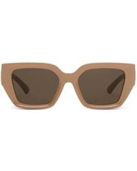 Burberry - Ekd Oversize-Frame Sunglasses - Lyst