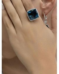 Lisa Nik - Ring Mit Topas Und Diamanten - Lyst