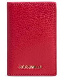 Coccinelle - Logo-Appliqué Leather Wallet - Lyst