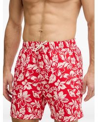 Guess - Floral-Print Swim Shorts - Lyst