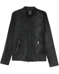Giorgio Brato - Zipped Leather Jacket - Lyst