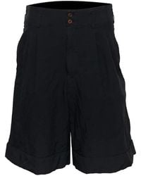 Comme des Garçons - Pleated Turn-Up-Hem Trousers - Lyst