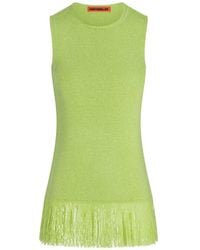 Simon Miller - Lisel Fringe-Trim Sleeveless Top - Lyst