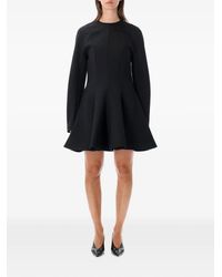 Stella McCartney - Robe Courte En Laine À Design Péplum - Lyst