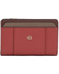 Piquadro - Bifold Leather Wallet - Lyst