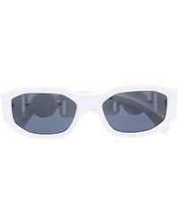 Versace - Medusa Head Plaque Sunglasses - Lyst