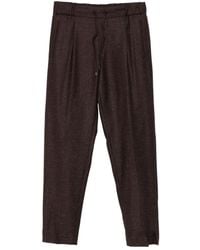 Berwich - Drawstring Speckled Trousers - Lyst