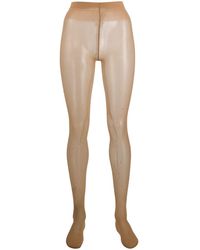 Wolford Crystal Affair Tights - Natural