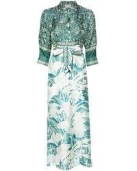 Pierre Louis Mascia - Vestido Aloe con estampado floral - Lyst