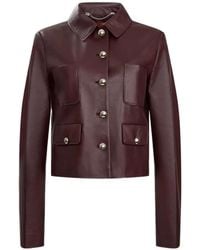 Altuzarra - Four Pockets Leather Jacket - Lyst