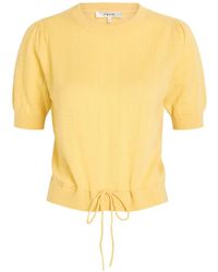FRAME - Charm Drawstring-Waist Sweater - Lyst