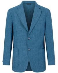 Brooks Brothers - Herringbone-Weave Single-Breasted Blazer - Lyst