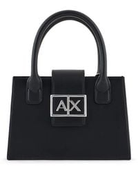 ARMANI EXCHANGE - Logo-Appliqué Tote Bag - Lyst