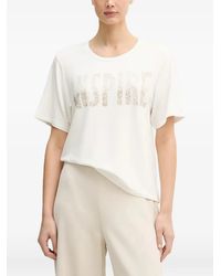 Joseph Ribkoff - Embellished-Graphic T-Shirt - Lyst