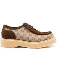 Gucci - GG-canvas Lace-up Shoe - Lyst