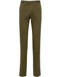 PT Torino - Stretch-cotton Twill Trousers - Lyst