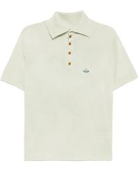 Vivienne Westwood - Bea Poloshirt Aus Geripptem Strick - Lyst