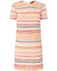 Missoni - ストライプ ミニドレス - Lyst