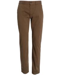 BOSS - Slim-Cut Stretch-Cotton Chino Trousers - Lyst