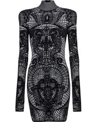 Balmain - Dresses Black - Lyst