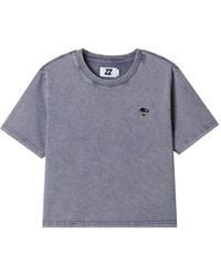 Izzue - Logo Cropped T-Shirt - Lyst