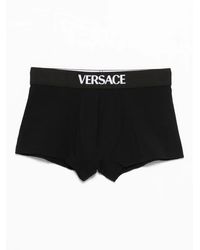 Versace - Boxer With Logo Band - Lyst