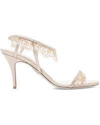 Rene Caovilla - Jahanara Bead-Embellished Sandals - Lyst