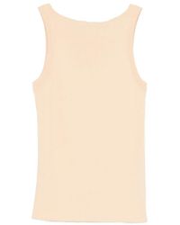 Liviana Conti - Ribbed-Knit Tank Top - Lyst