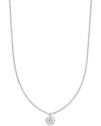 VEYNOU - 14Kt Lily Diamond Necklace - Lyst