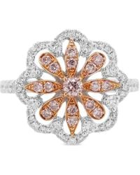 HYT Jewelry - ダイヤモンド リング 18kホワイトゴールド&プラチナ - Lyst