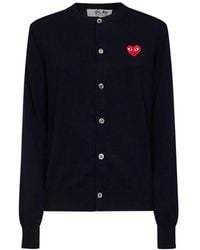 COMME DES GARÇONS PLAY - Cardigan Wool - Lyst