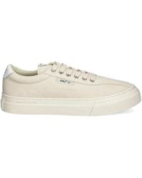 Stepney Workers Club - Dellow 02 Lace-Up Canvas Trainers - Lyst