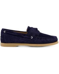 Atelier Verdi - Suede Boat Shoes - Lyst