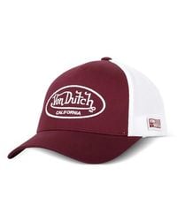 Von Dutch - Logo-Patch Mesh Baseball Cap - Lyst