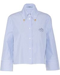 Prada - ストライプ シャツ - Lyst