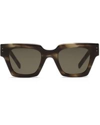 Dolce & Gabbana - Lunettes De Vue À Effet Écaille De Tortue - Lyst