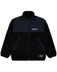 Neighborhood - Fleece Zip-Up Jacket - Lyst