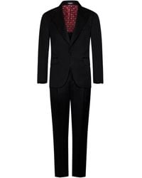 Franzese Collection - James Bond Pinstripe Peak-Lapel Suit - Lyst
