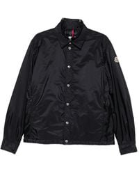 Moncler - Logo-Patch Zip-Up Jacket - Lyst