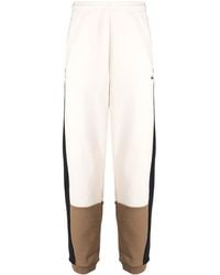 Lacoste - Logo-Embroidered Colour-Block Track Pants - Lyst